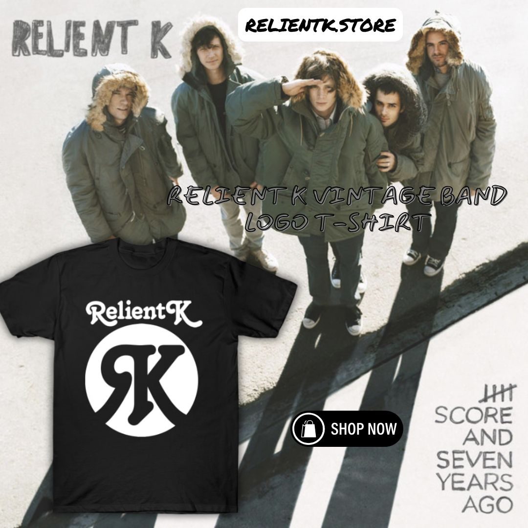 Relient K Vintage Band Logo T-Shirt